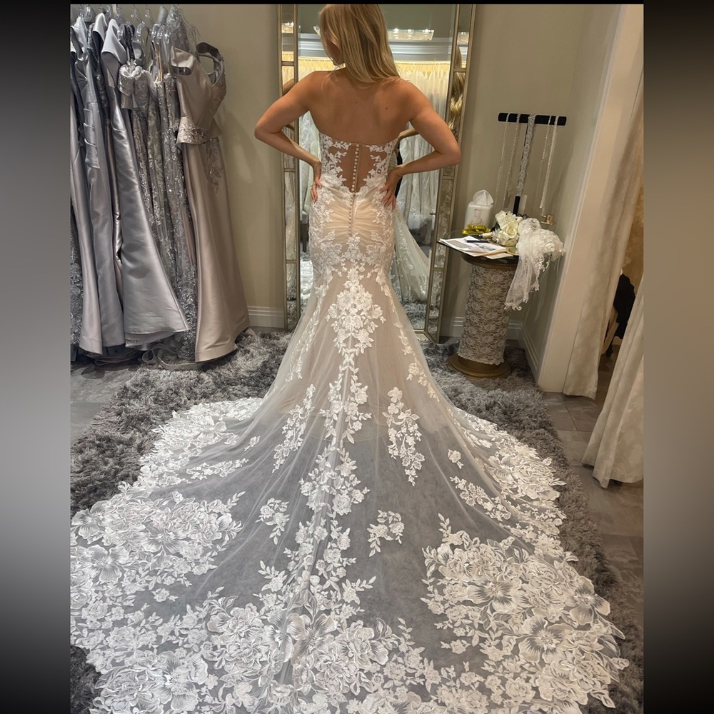 Elegant Lace Wedding Gown- Martina Liana 1103